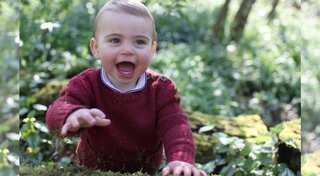 Ahead of Prince Louis' first birthday, William and Kate share pictures of their youngest child