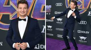 Jeremy Renner shares new photo from the 'Hawkeye' set