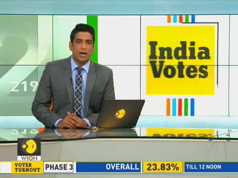 Lok Sabha Election 2019: Voting for 302 out of 543 seats to end, 23.65% polling as of 11 AM IST
