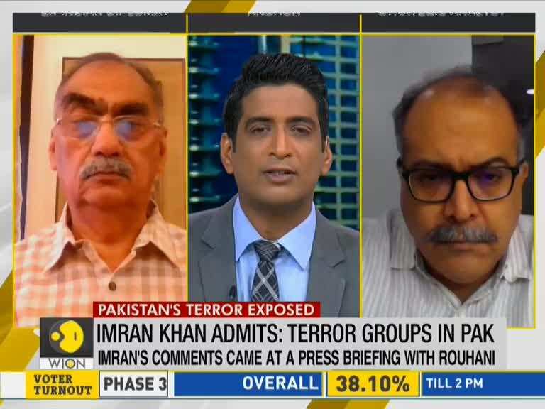 Imran khan admits terror groups in Pakistan; Watch debate