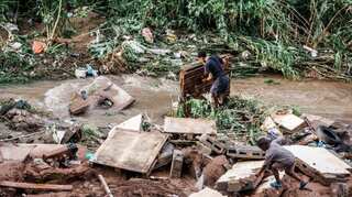 South Africa president heads to floods hotspot as death toll rises to 51