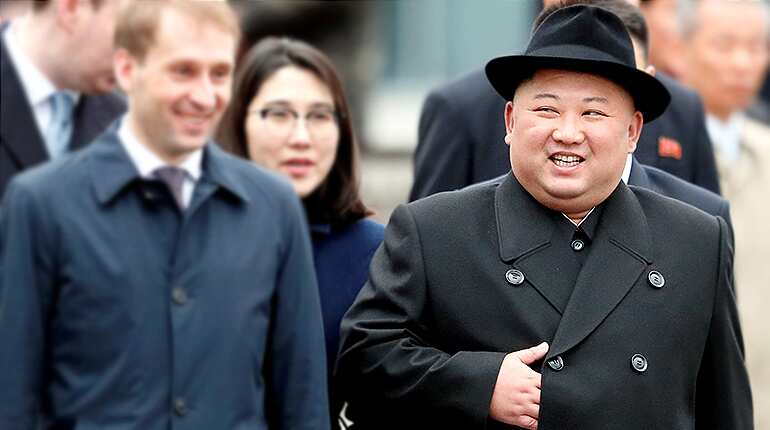 NKorea's Kim receives military honours ahead of summit with Putin