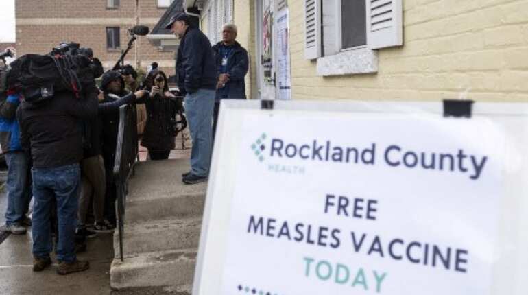 US measles cases hit highest level since eradication in 2000 US measles cases hit highest level since eradication in 2000