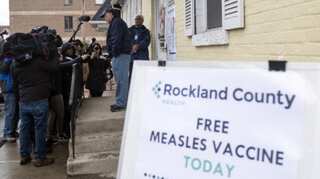 US measles cases hit highest level since eradication in 2000