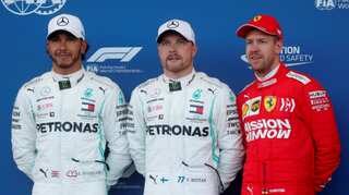 Valtteri Bottas takes Baku pole after Charles Leclerc crashes