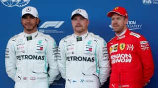 Valtteri Bottas takes Baku pole after Charles Leclerc crashes