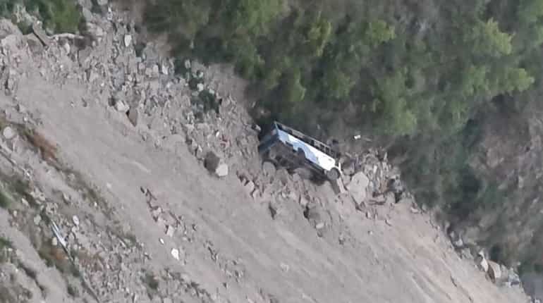 Bus falls into gorge in Himachal Pradesh's Chamba, 10 dead: Officials