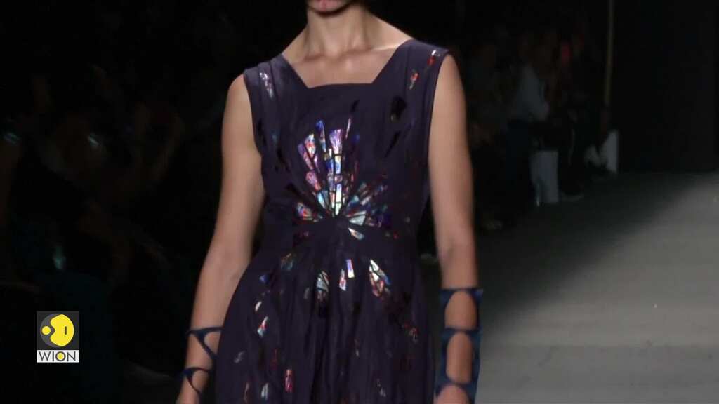 Designer at Sao Paulo Fashion Week references oppression with creations