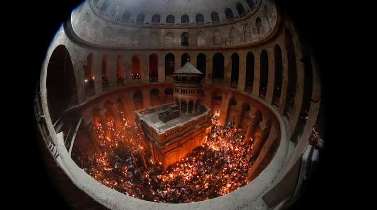 'Site of Jesus Christ's crucifixion'