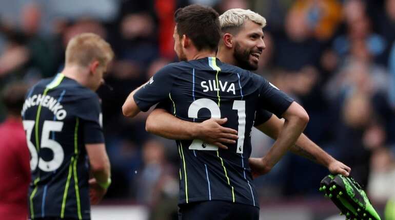 Sergio Aguero strikes as nervous Manchester City hold firm for win at Burnley