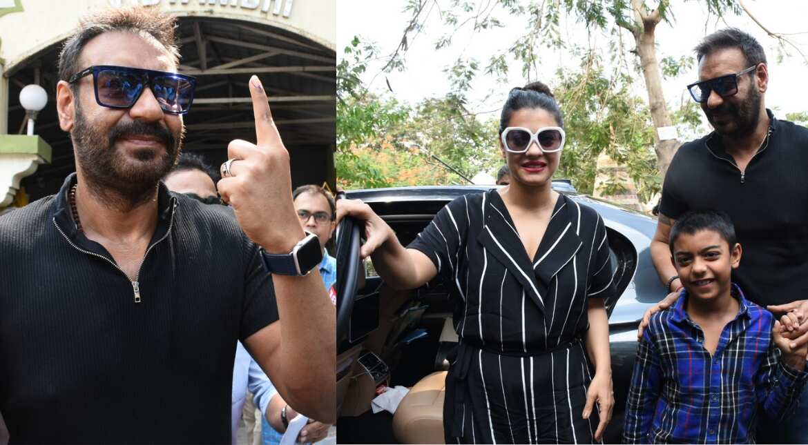 Ajay Devgn and Kajol