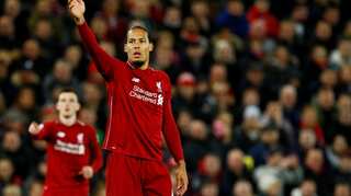 Liverpool's Van Dijk backs Adrian to cover for injured Alisson