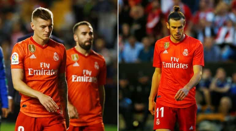 Real Madrid sink to 10th league loss at hands of lowly Rayo