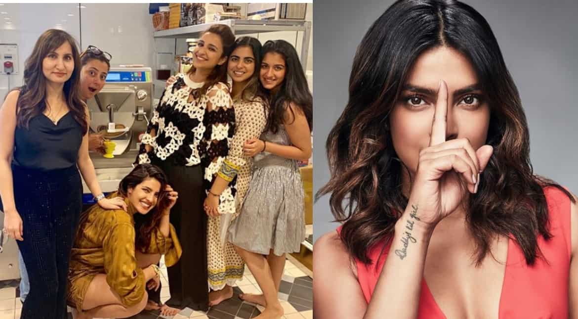 Priyanka Chopra had a fun girls' night out with Parineeti Chopra, Isha Ambani & others Priyanka Chopra had a fun girls' night out with Parineeti Chopra, Isha Ambani & others