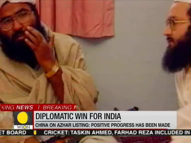 China says 'positive progress made' on Masood Azhar listing; Diplomatic win for Inda