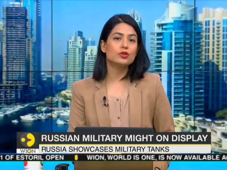 Russian military might on display at WWII parade rehearsal in Moscow