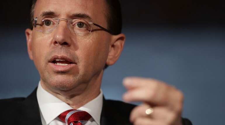 US Deputy Attorney General Rod Rosenstein resigns US Deputy Attorney General Rod Rosenstein resigns