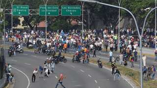 Venezuela says 'attempted coup' underway