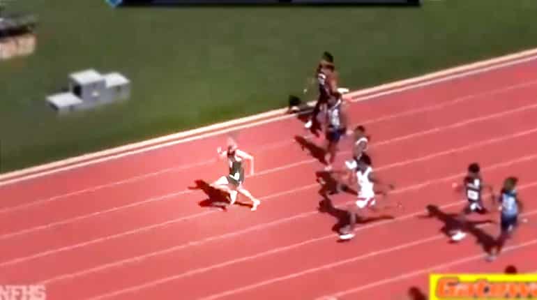 Bolt in making: 18 Year-old sets new sprint record in Texas