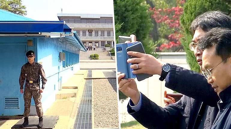Guns out, cameras in: Korean truce village lets tourists back in