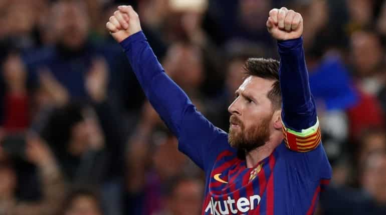 600 up as Messi escapes Van Dijk's shadow
