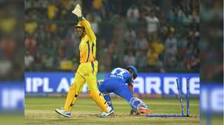 MS Dhoni credits tennis ball cricket for quick hands behind the stumps