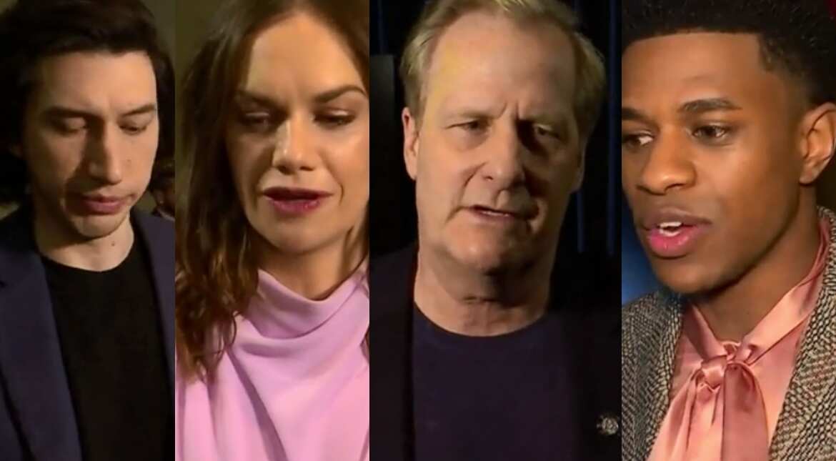 Ruth Wilson, Jeff Daniels, Adam Driver and more talk about their Tony nominations Ruth Wilson, Jeff Daniels, Adam Driver and more talk about their Tony nominations