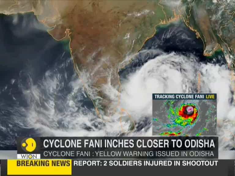 Cyclone Fani just 450 kms from Odisha coast, yellow alert issued in coastal districts of Odisha