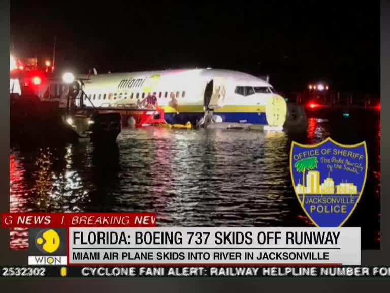 Breaking: Boeing 737 slides into Florida river with 136 on board, no fatalities
