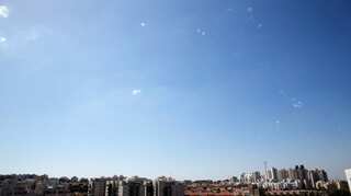 Dozens of rockets fired at Israel from Gaza, Israel responds