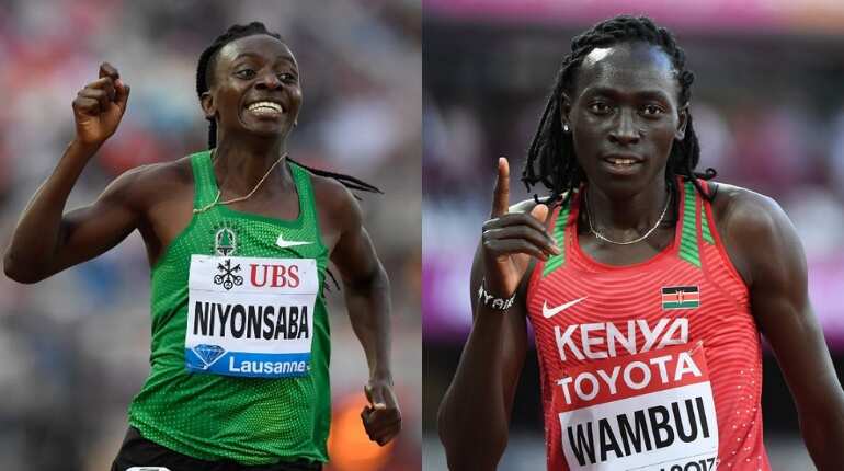 Niyonsaba and Wambui also affected