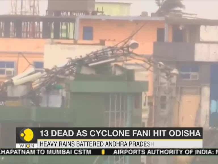 13 dead as Cyclone Fani hits Odisha
