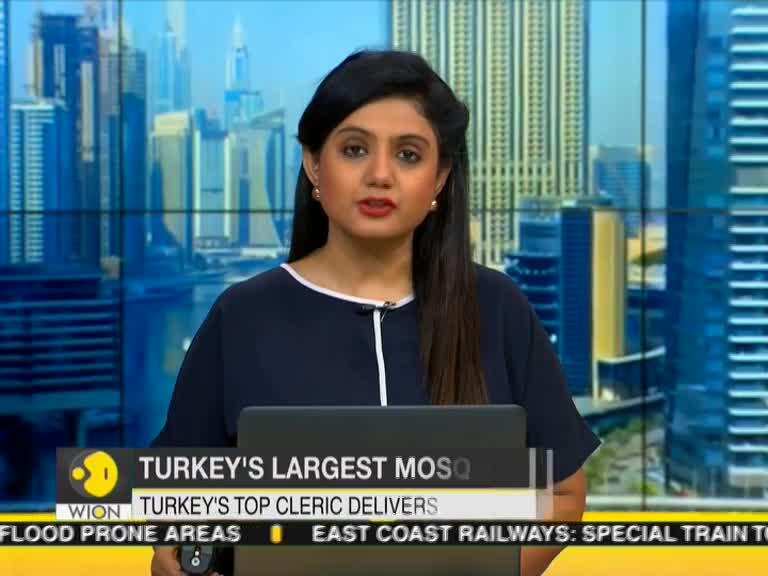 Erdogan opens Turkey's largest Mosque
