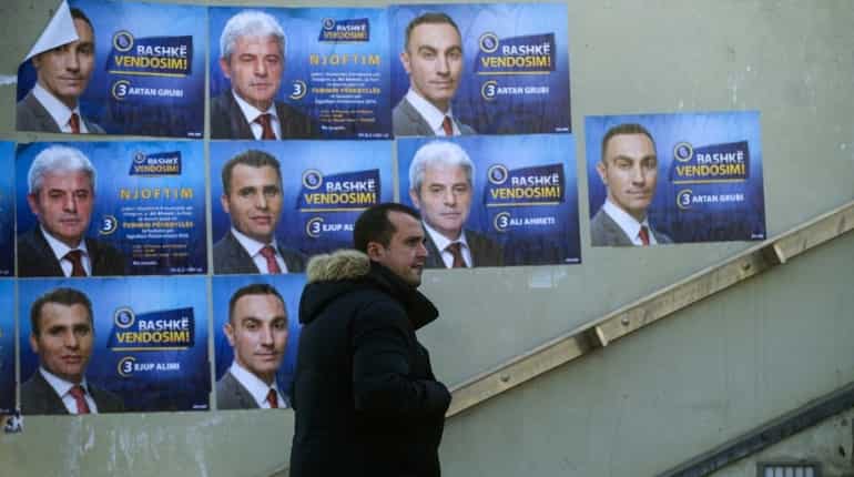Polarised North Macedonians vote for president Polarised North Macedonians vote for president