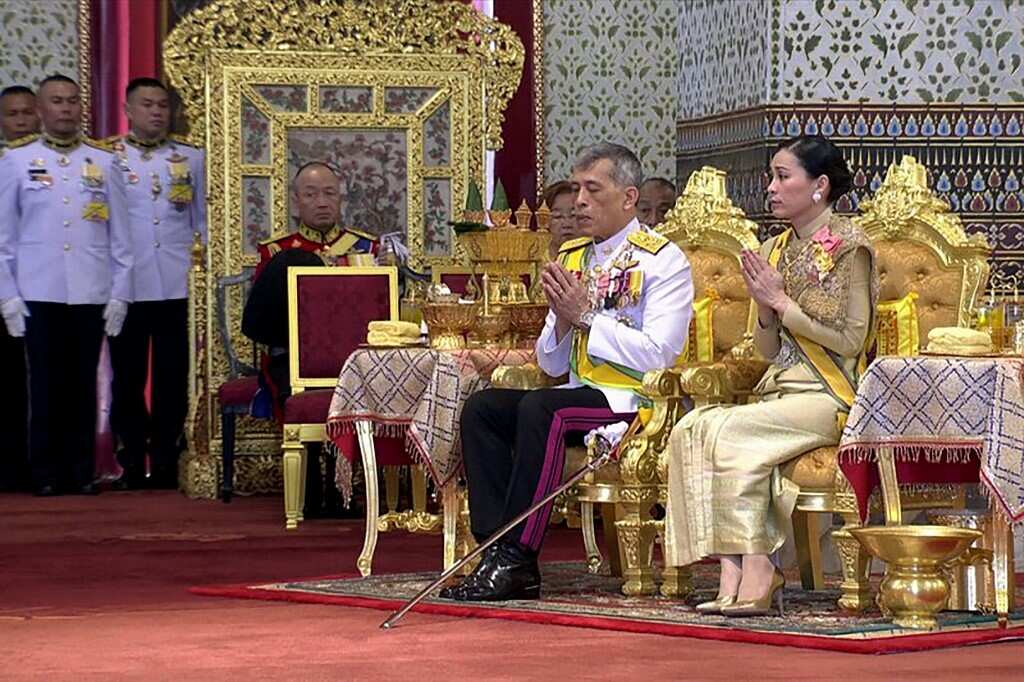 Rama X and Queen Suthida