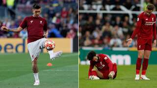 Liverpool's Roberto Firmino out of Barcelona visit, Mohamed Salah at risk