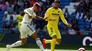 Real Madrid beat Villarreal in front of sparse Bernabeu crowd