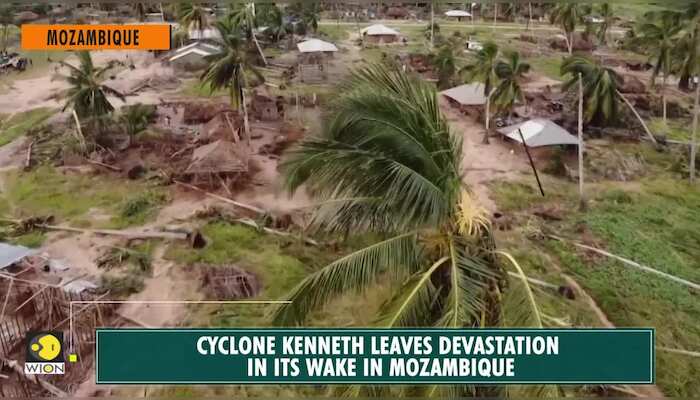 Cyclone Kenneth leaves devastation in its wake in Mozambique