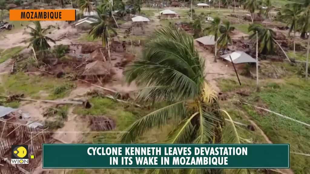 Cyclone Kenneth leaves devastation in its wake in Mozambique