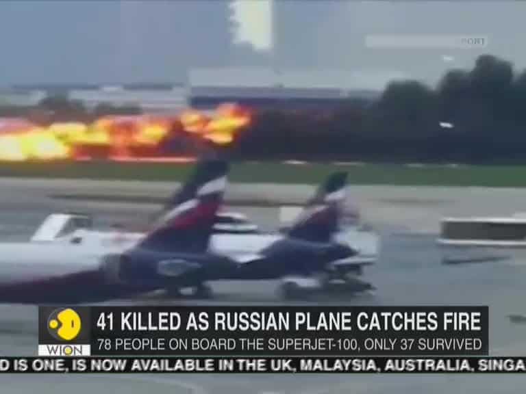 Russian plane crash: 78 people on board the Superjet-100, only 37 survived