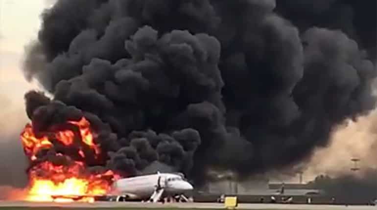 78 people were onboard Russian Aeroflot Sukhoi Superjet aircraft; 37 survived: Investigators 78 people were onboard Russian Aeroflot Sukhoi Superjet aircraft; 37 survived: Investigators