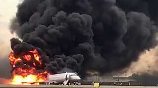 78 people were onboard Russian Aeroflot Sukhoi Superjet aircraft; 37 survived: Investigators