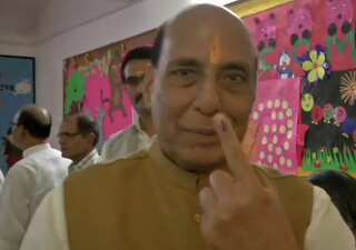 Lok Sabha polls phase five: Rajnath Singh, Mayawati, Yashwant Sinha among early voters
