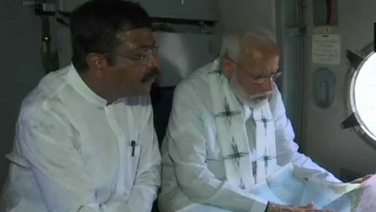 Cyclone Fani: PM Modi conducts aerial survey of ravaged areas in Odisha