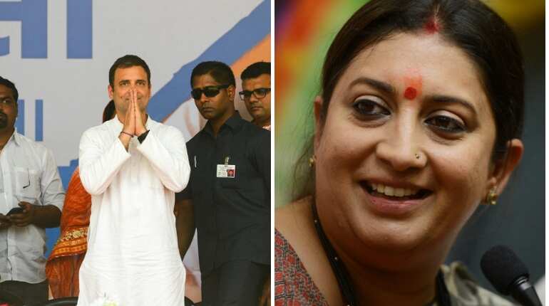 In neck and neck battle, Smriti Irani defeats Rahul Gandhi in Amethi