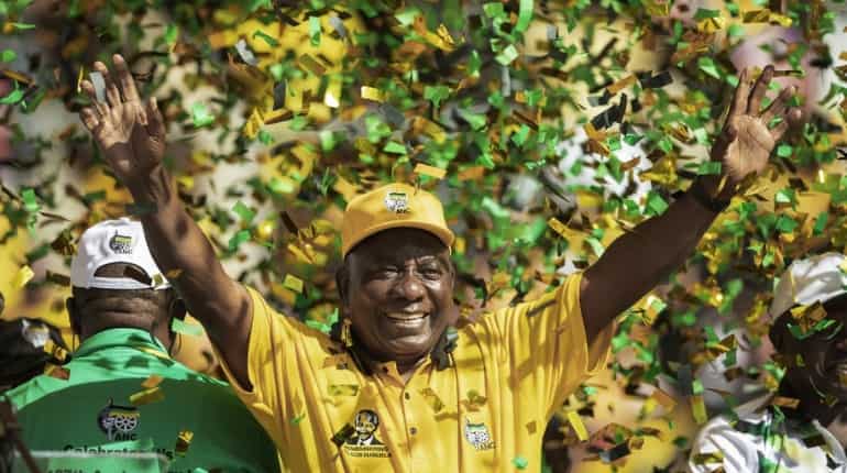 South Africa counts votes as Ramaphosa's ANC looks to retain power South Africa counts votes as Ramaphosa's ANC looks to retain power