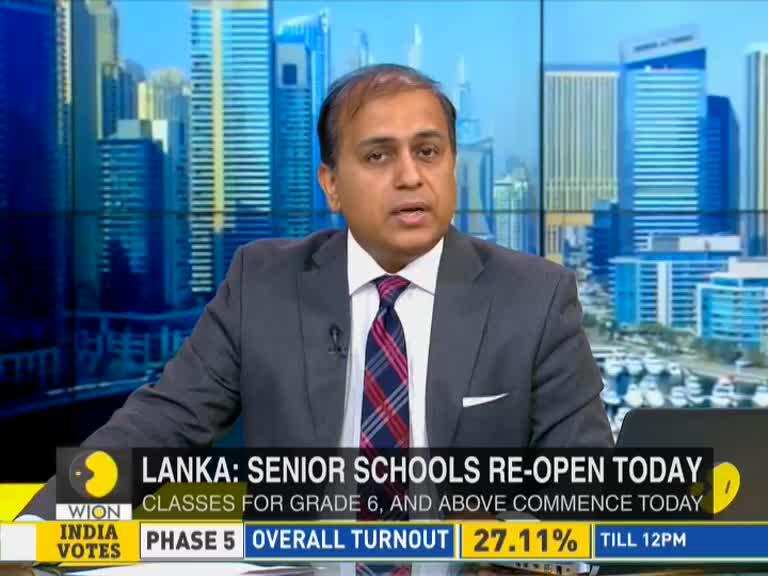 Sri Lanka schools reopen to near empty classrooms