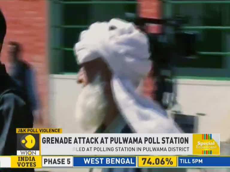 India Votes: Grenade attack on Pulwama polling station, No casualties reported