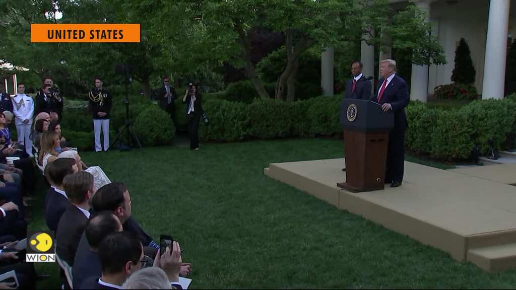 Tiger Woods awarded the Presidential Medal of Freedom