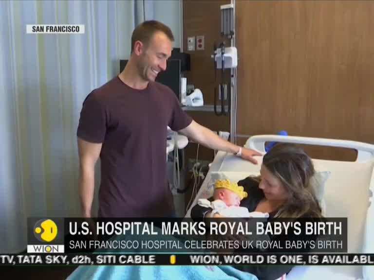 San Francisco hospital marks royal baby's birth